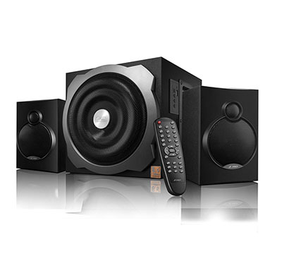 f&d a521x 2.1 channel multimedia bluetooth speakers (black)